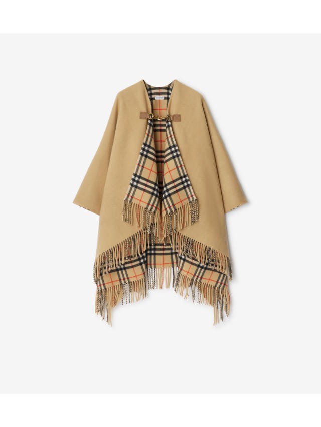 Women s Designer Ponchos Capes Burberry Official