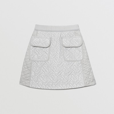 burberry falda gris