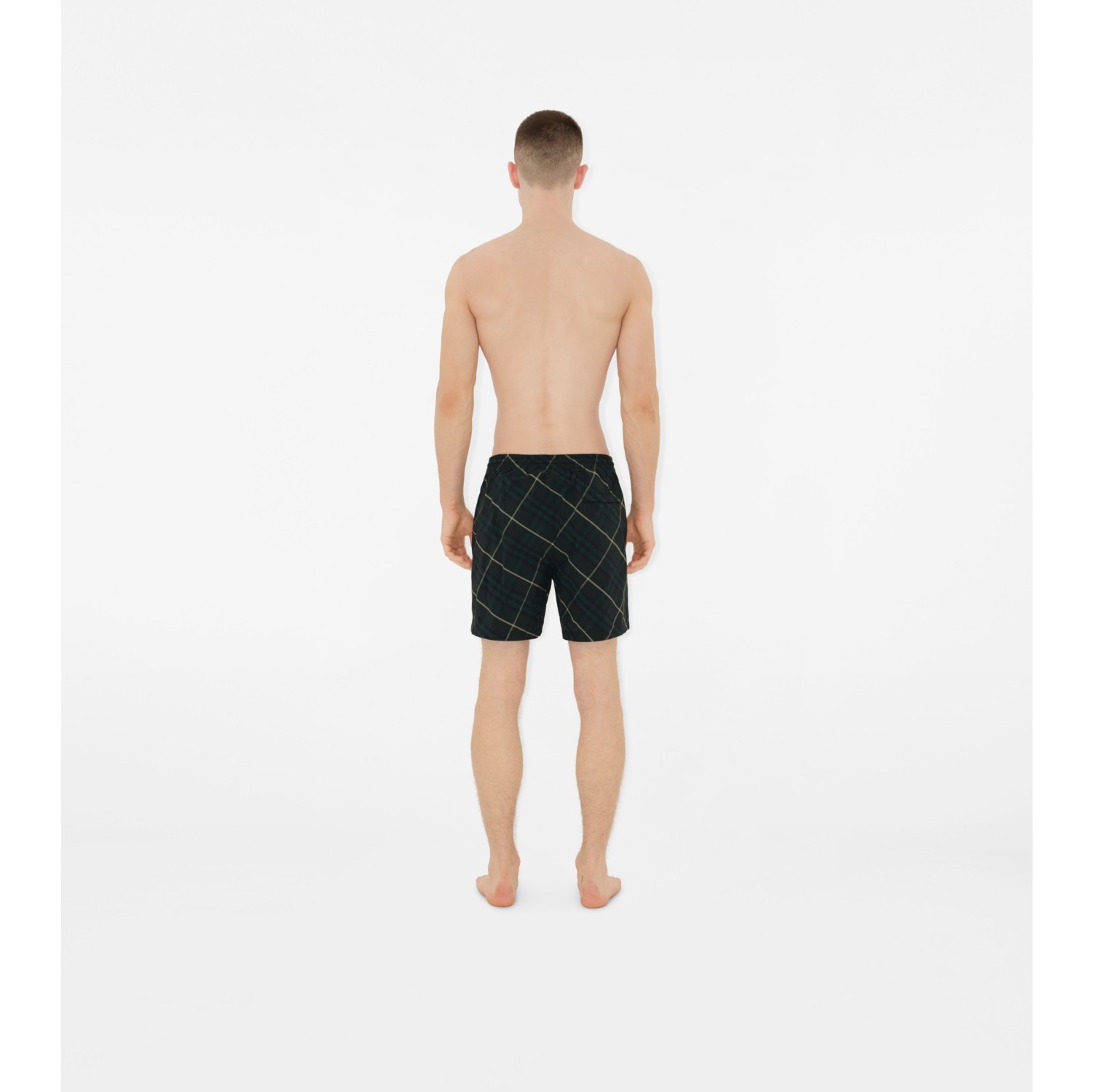 Schwimmshorts in Check