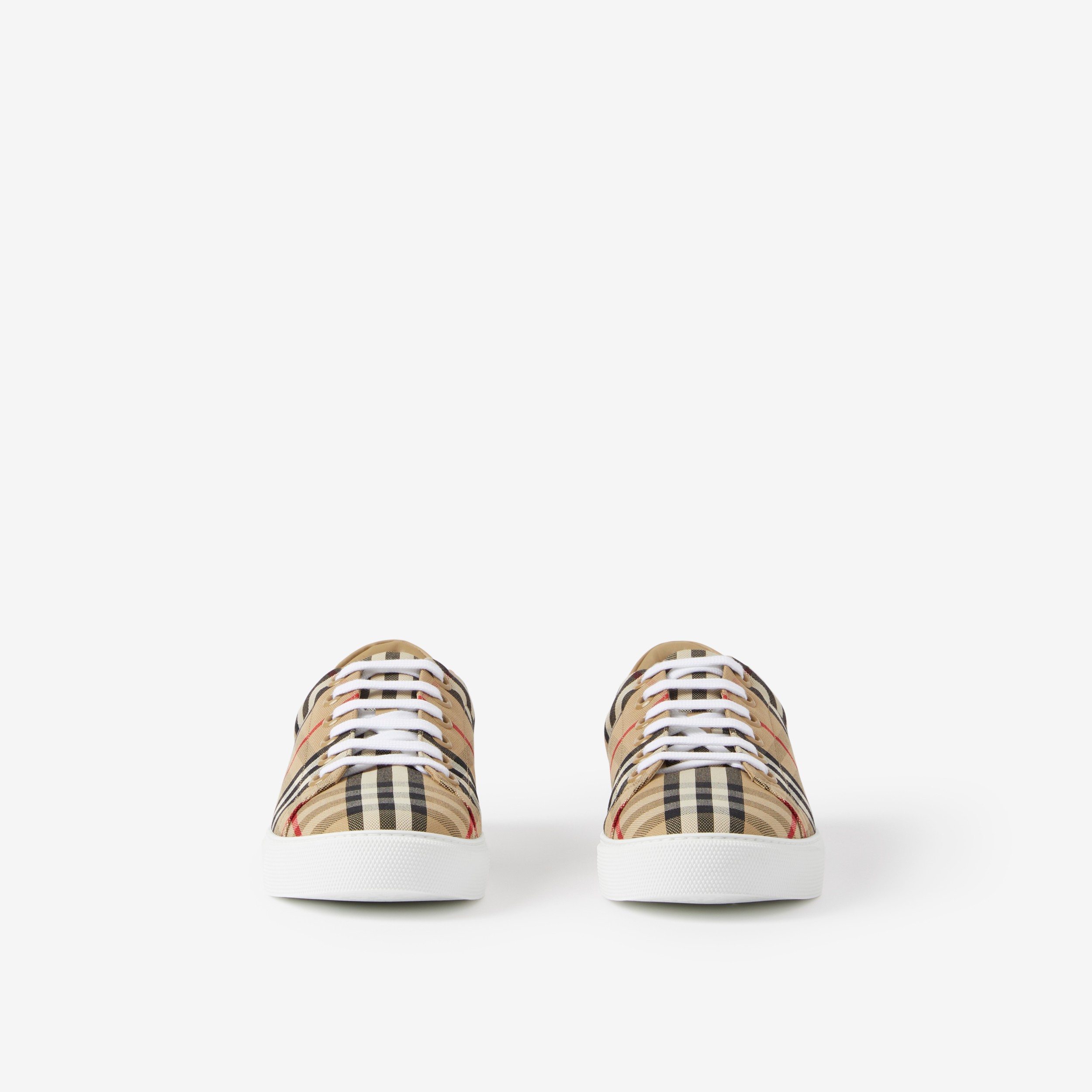 burberry nova check sneakers
