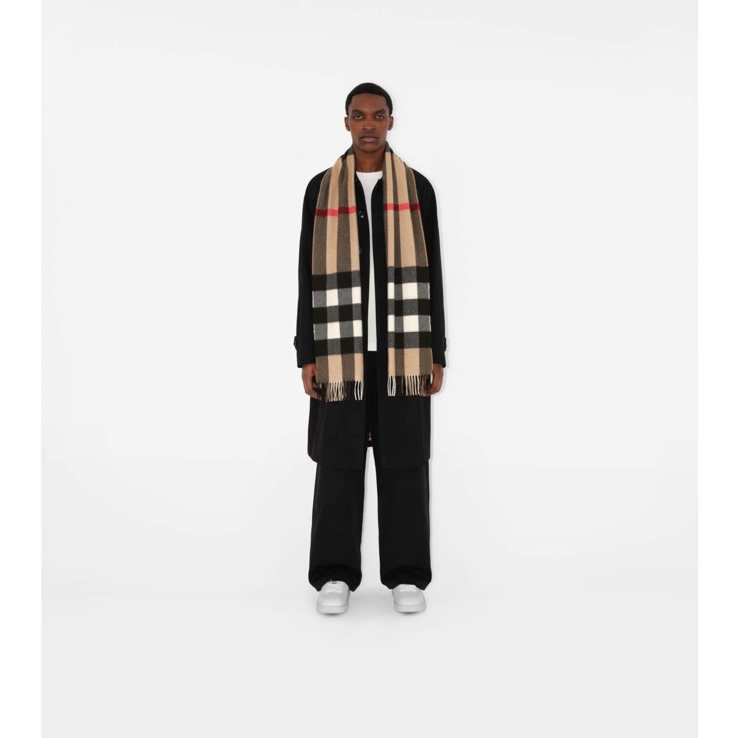 Sciarpa in cashmere Check