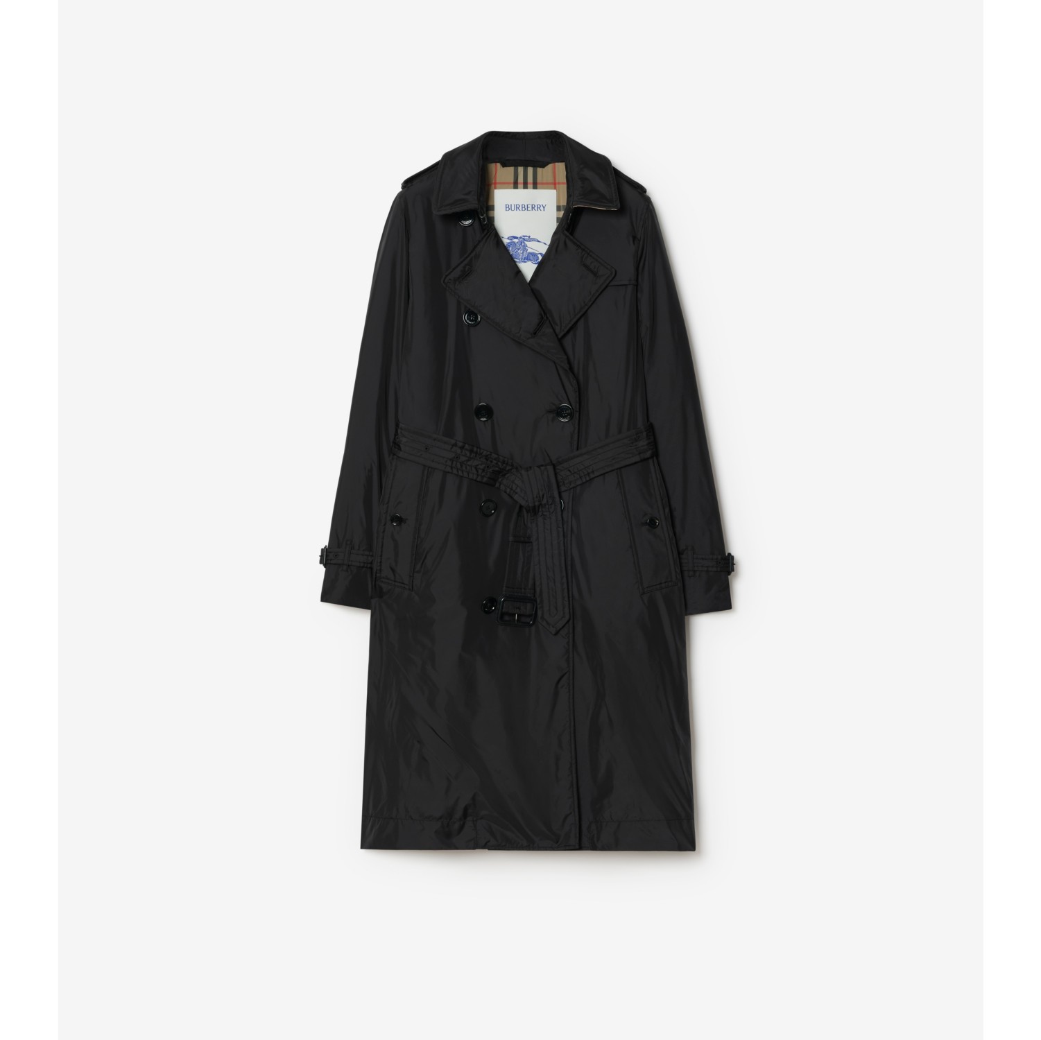 Long Padded Kensington Trench Coat