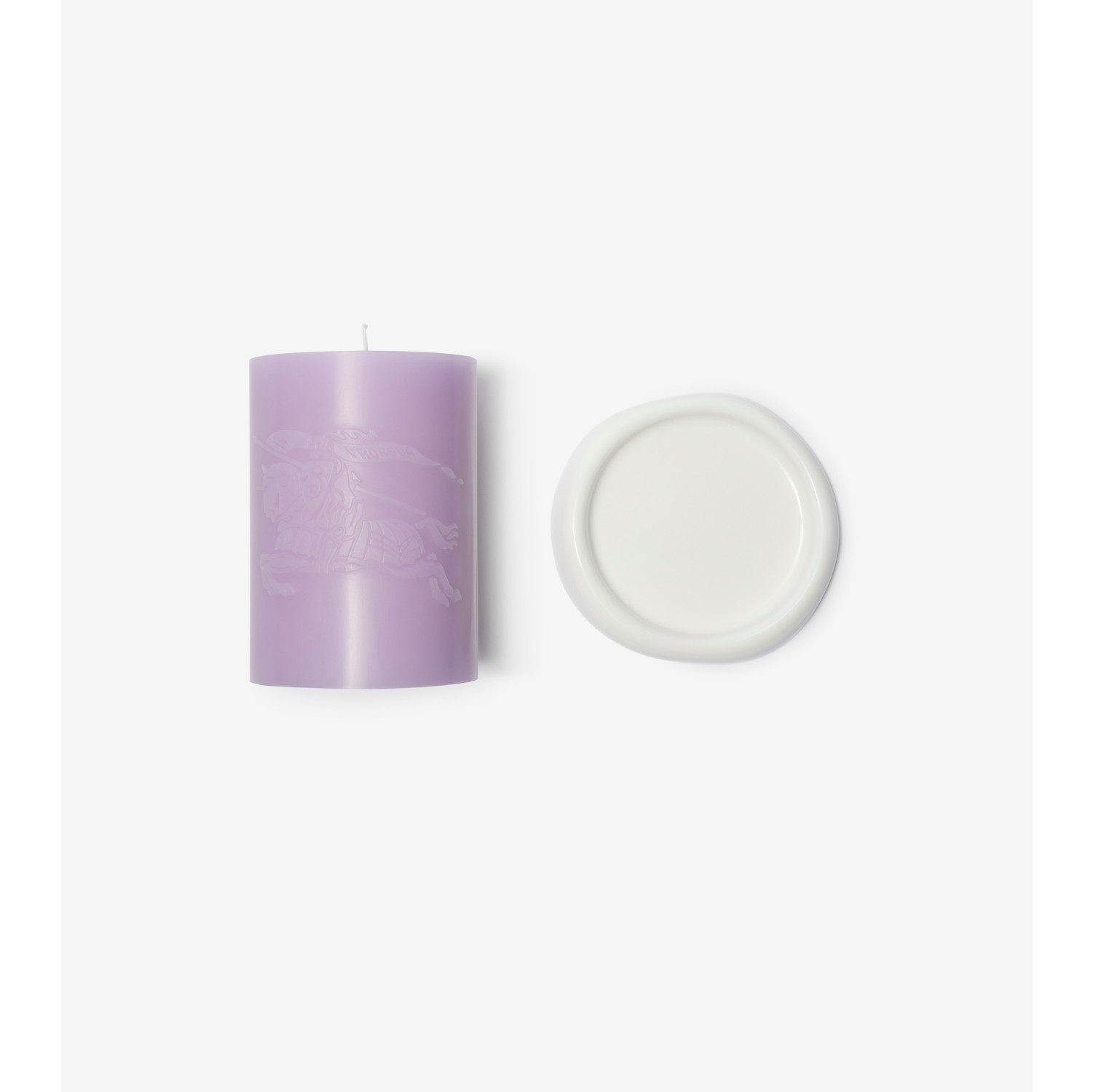 Rose and Violet Blossom Candle
