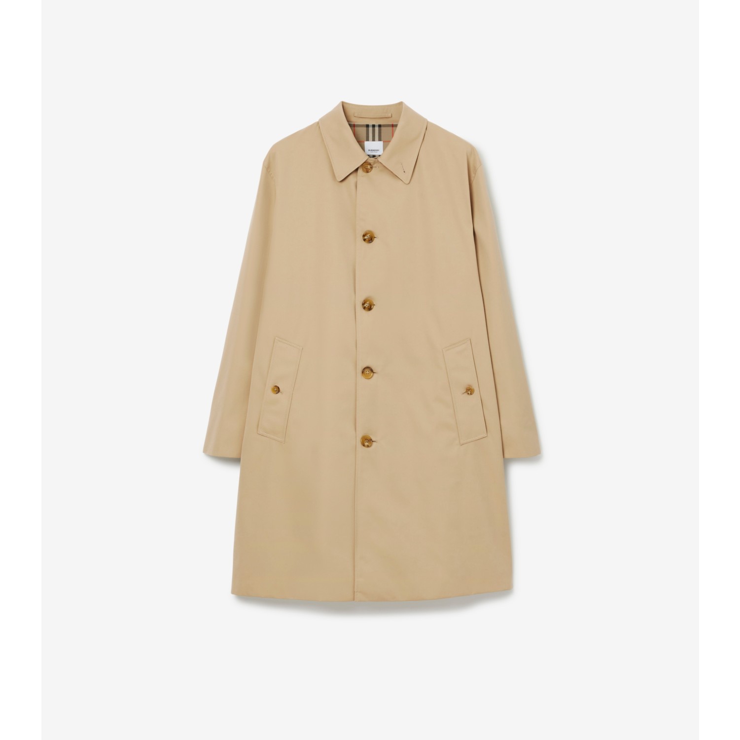 Gabardine Harrington Jacket in Honey - Men, Cotton