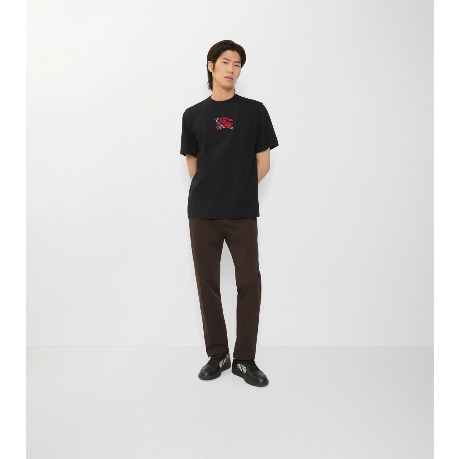 EKD Check Cotton T-shirt