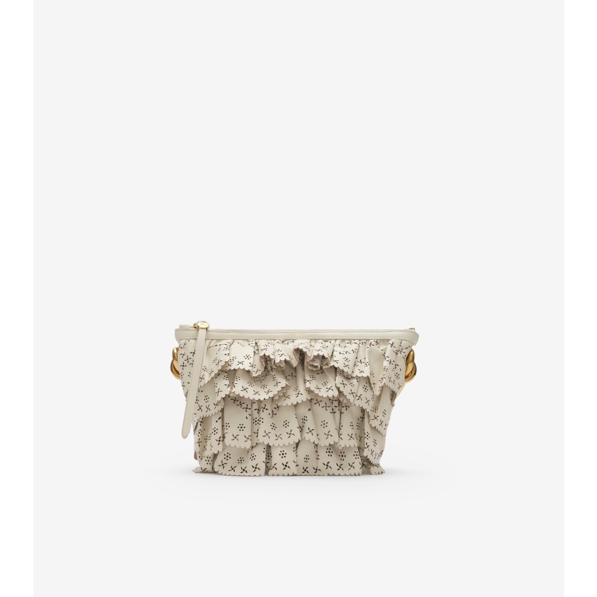  Floral Mini Ruffle Bag