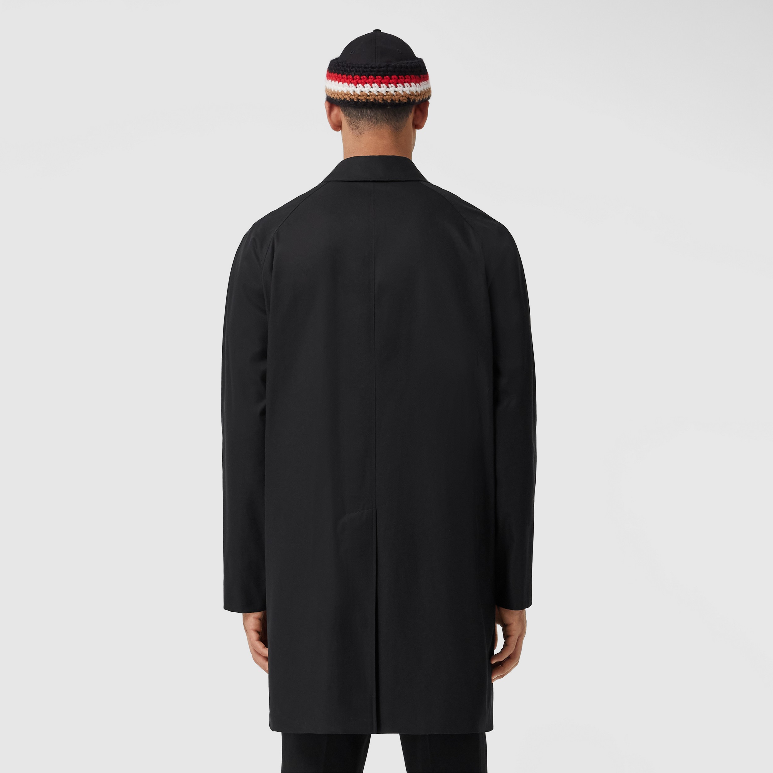 コットンギャバジン カーコート (ブラック) - メンズ | Burberry®公式サイト コットンギャバジン カーコート (ブラック) - メンズ | Burberry®公式サイト