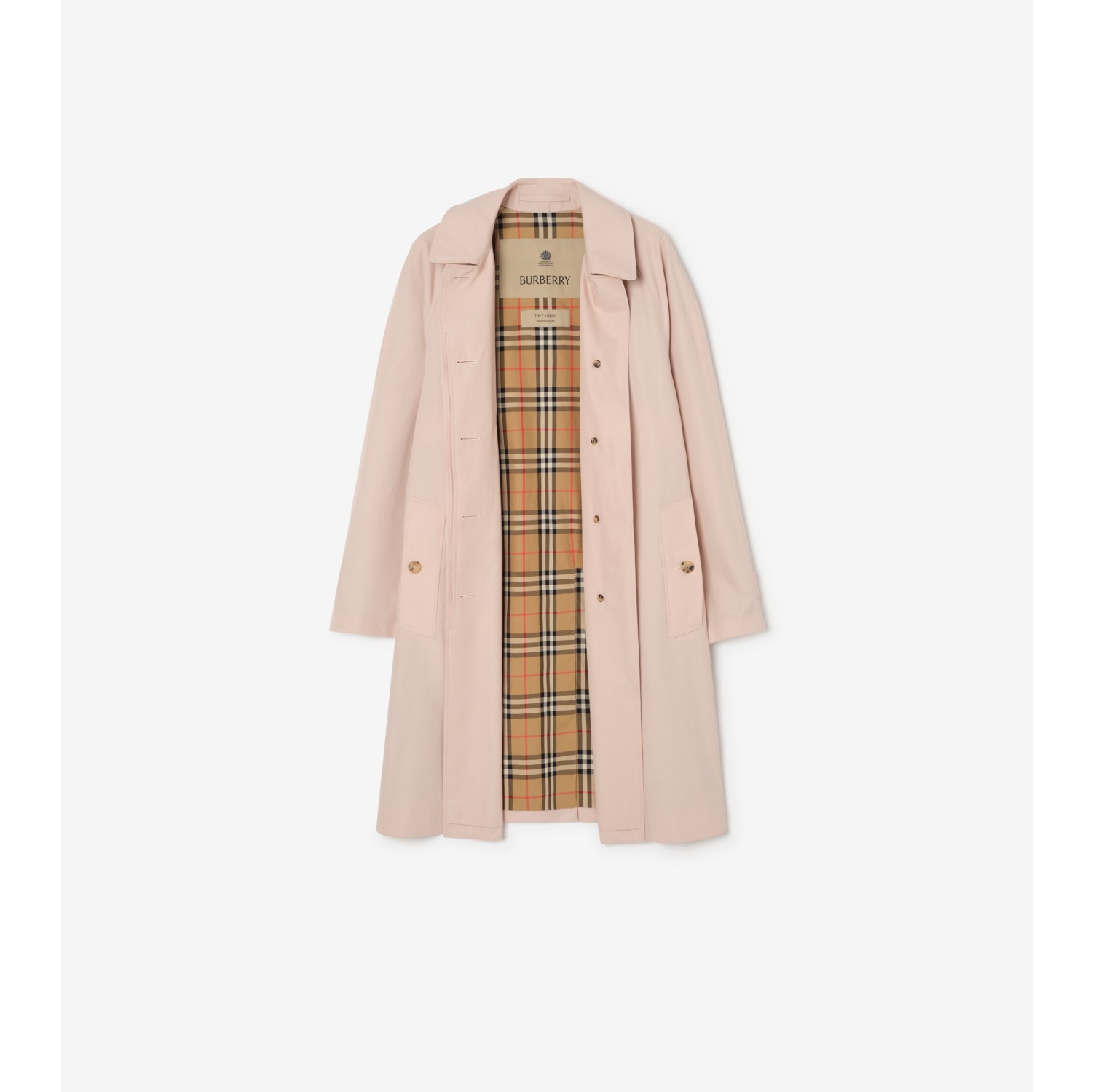 Mid-length Tropical Gabardine Camden Car Coat