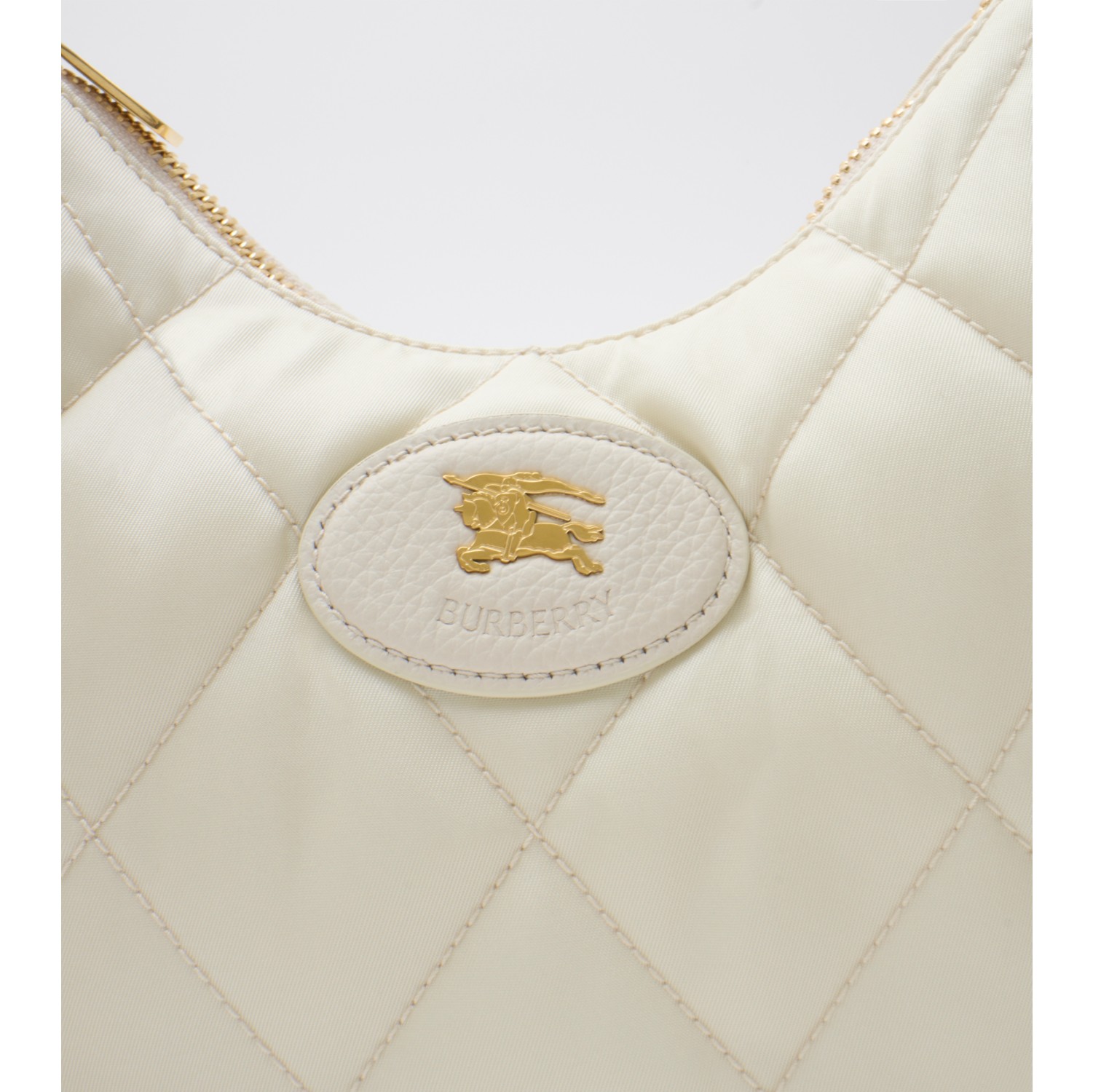 Horseshoe Crossbody Bag​ in Soap beige - Women, Nylon | Burberry® Official