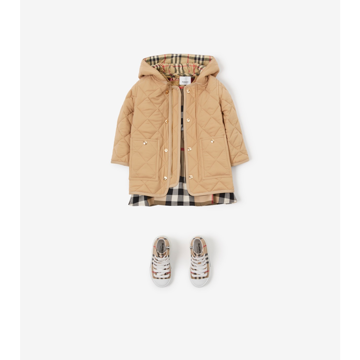 Burberry store nylon coat