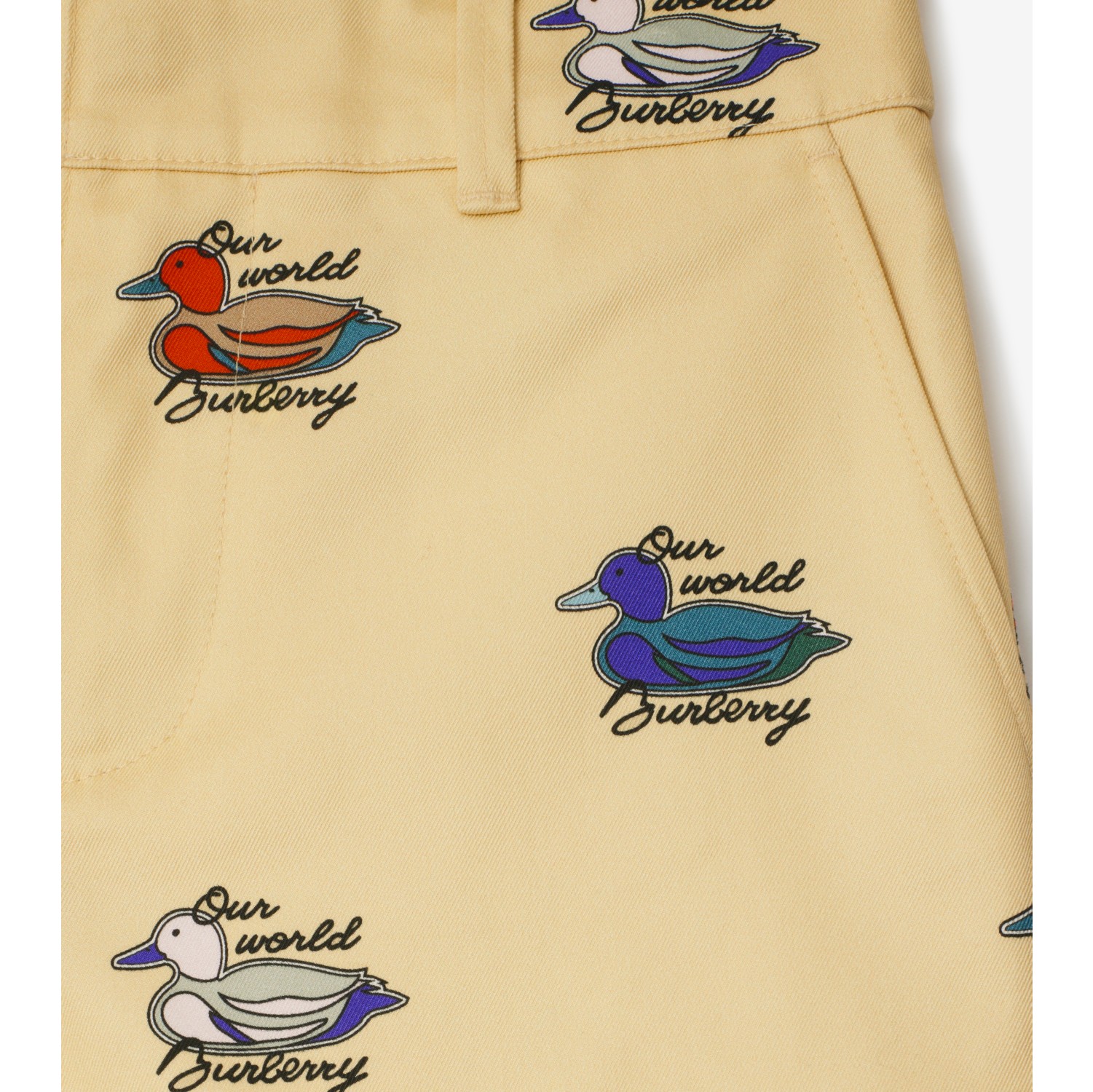 Duck Cotton Shorts