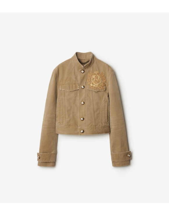 B Crest Cotton Jacket