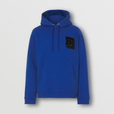 burberry light blue hoodie
