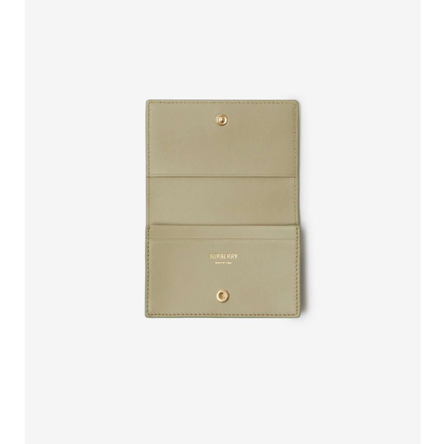Check Business Card Case in Lichen - Women | Burberry® Official