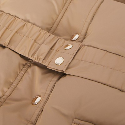 puffer cape coat