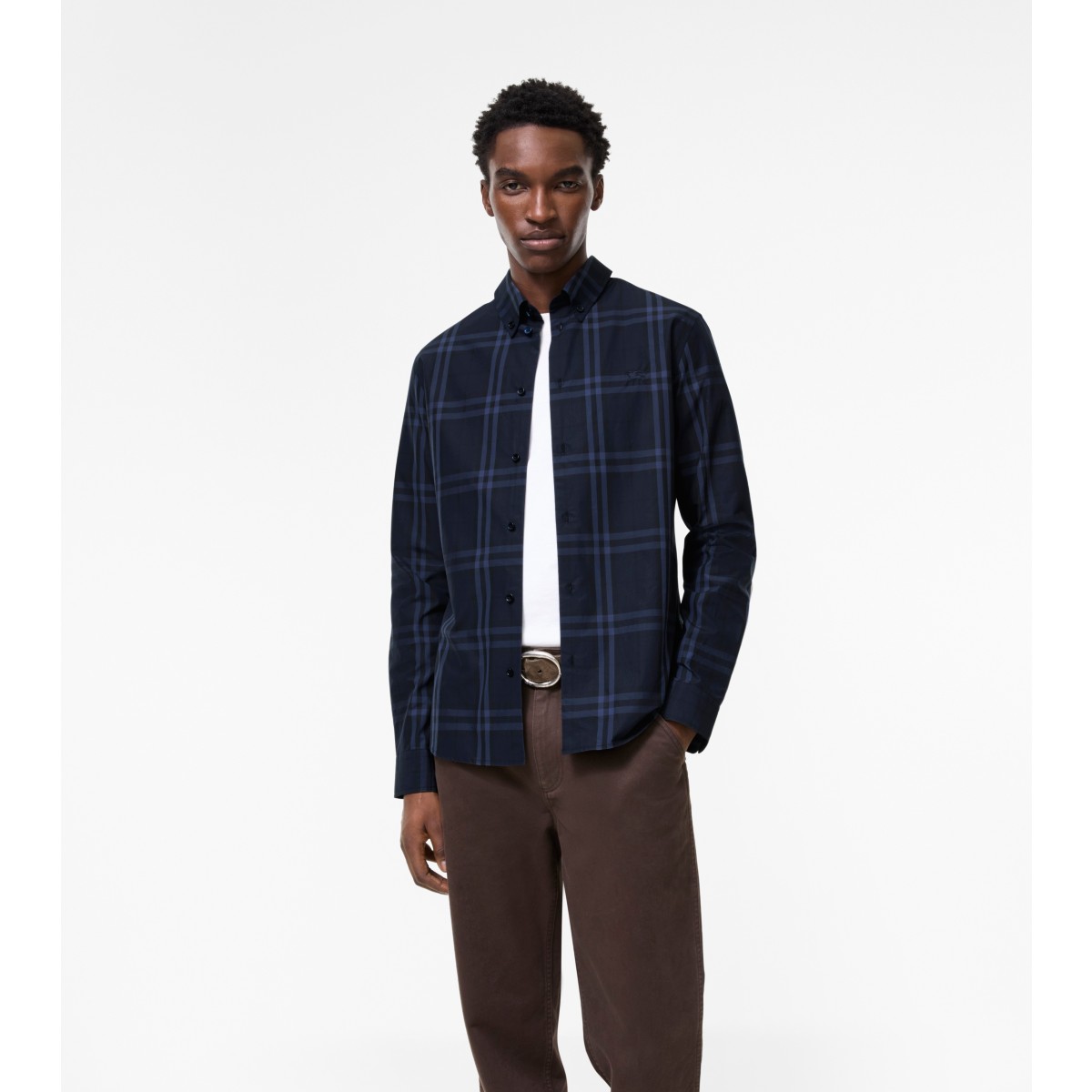  Check Cotton Poplin Shirt