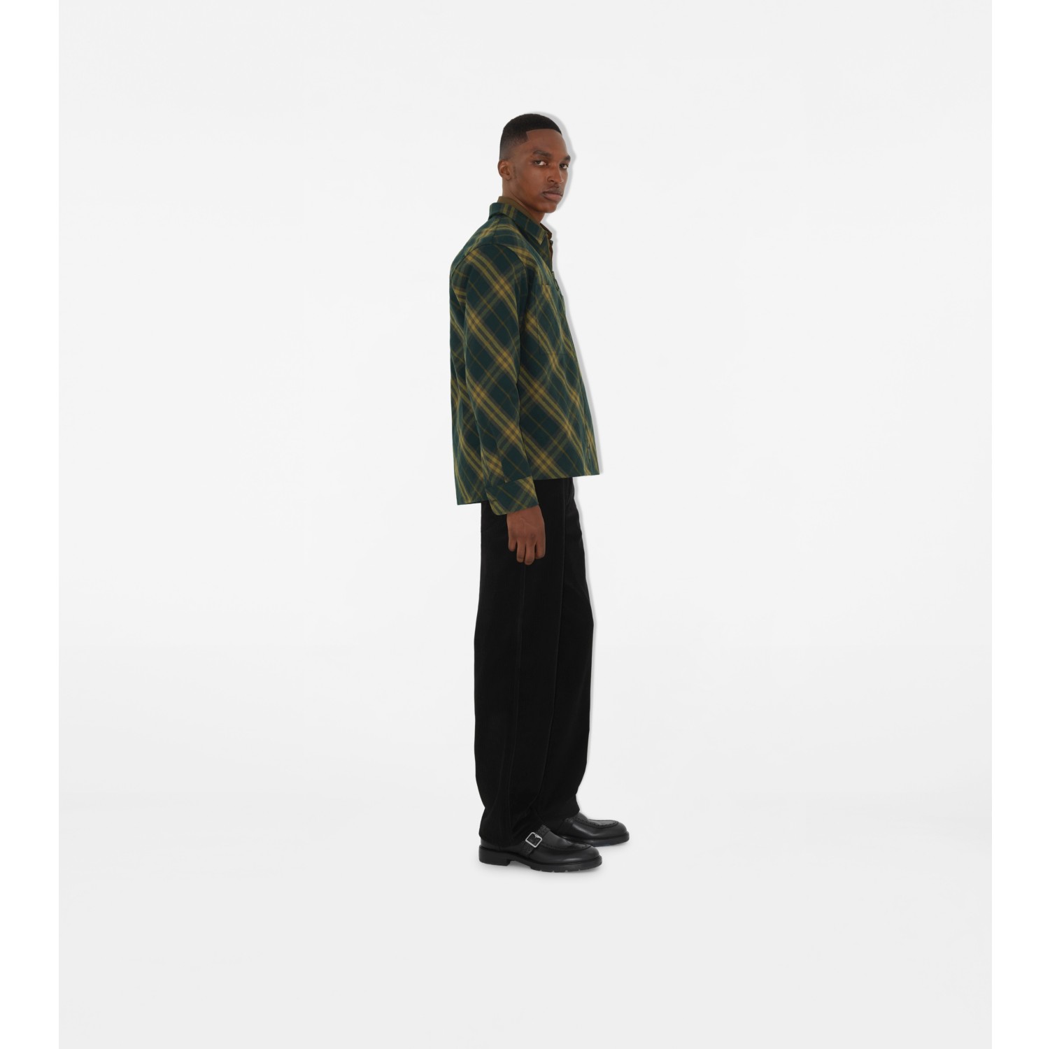 Check Cotton Shirt