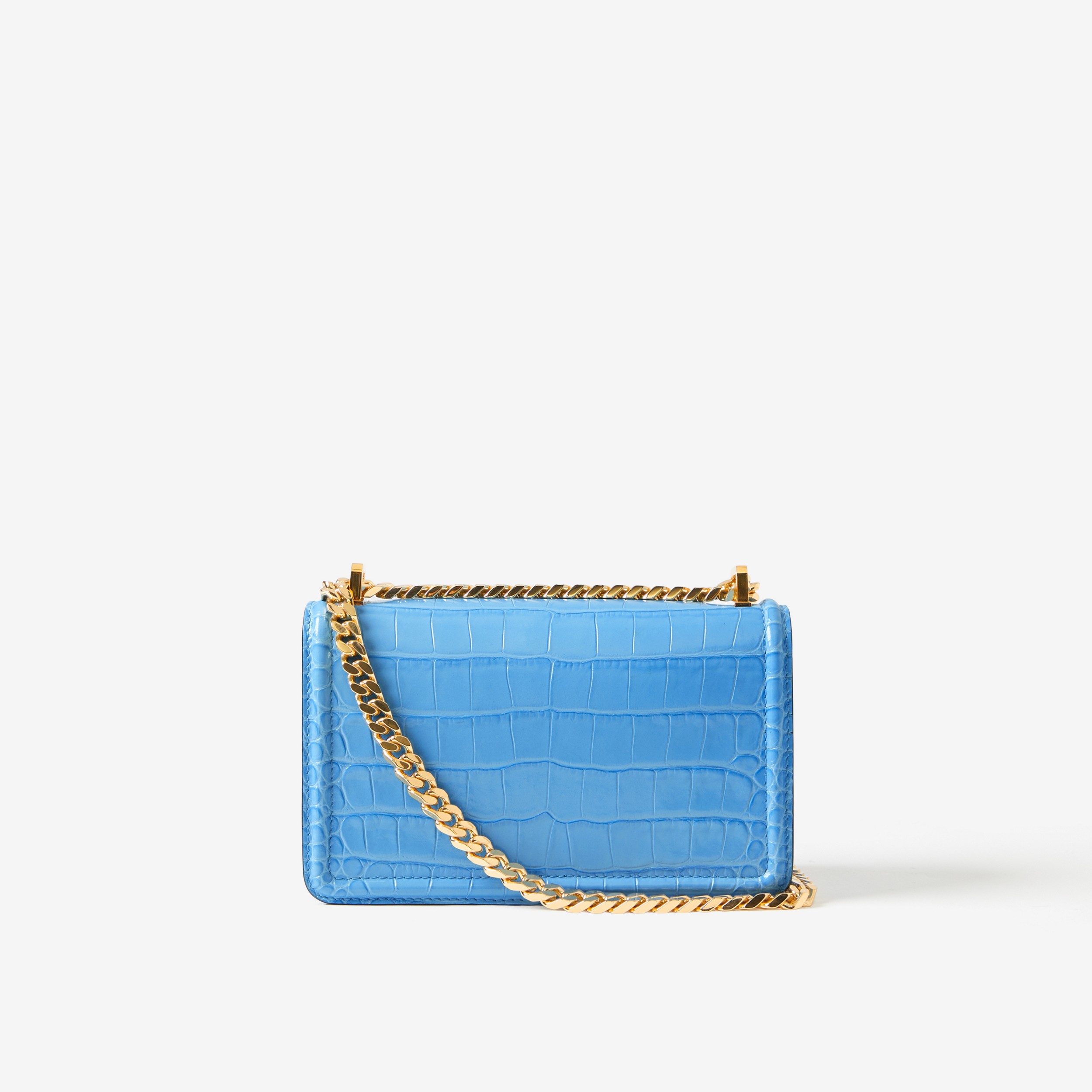 Mini TB Bag in Cool Cornflower Blue - Women | Burberry® Official - 3