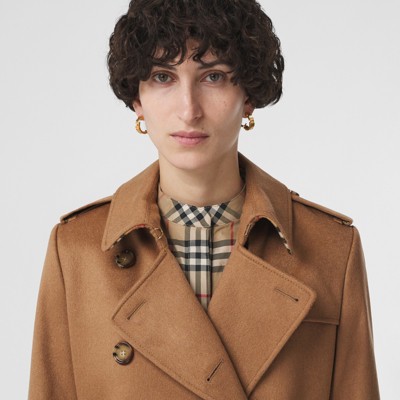 burberry cashmere coat women's