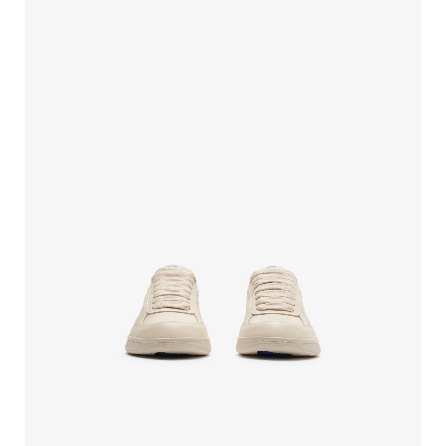 Leather and Check Terrace Sneakers​