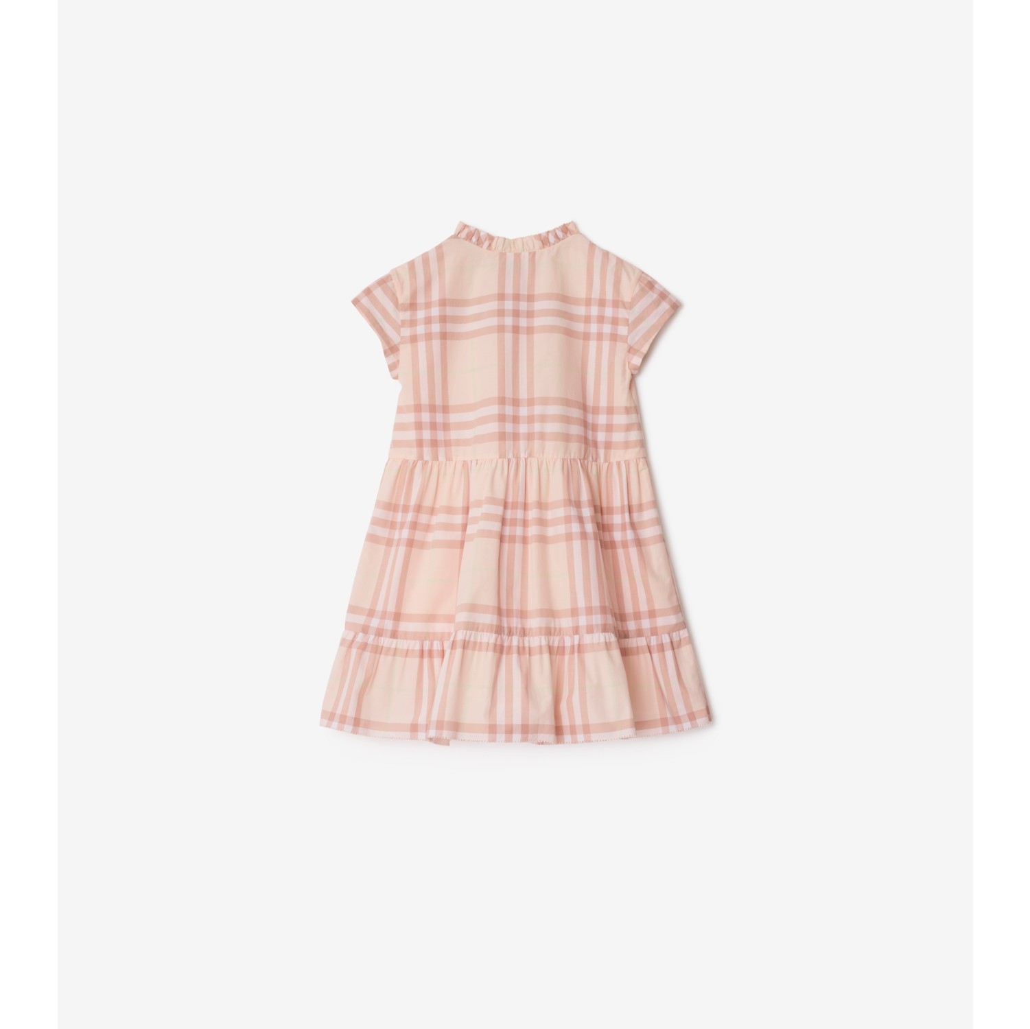 Check Cotton Poplin Dress