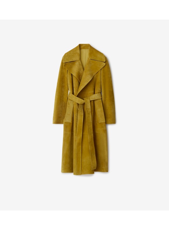 Burberry cheap wrap coat