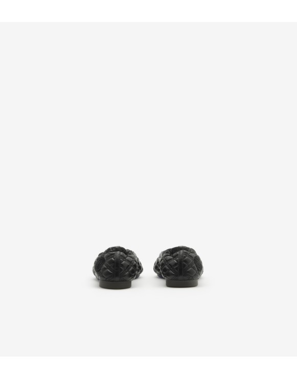 Leather Sadler Ballerinas