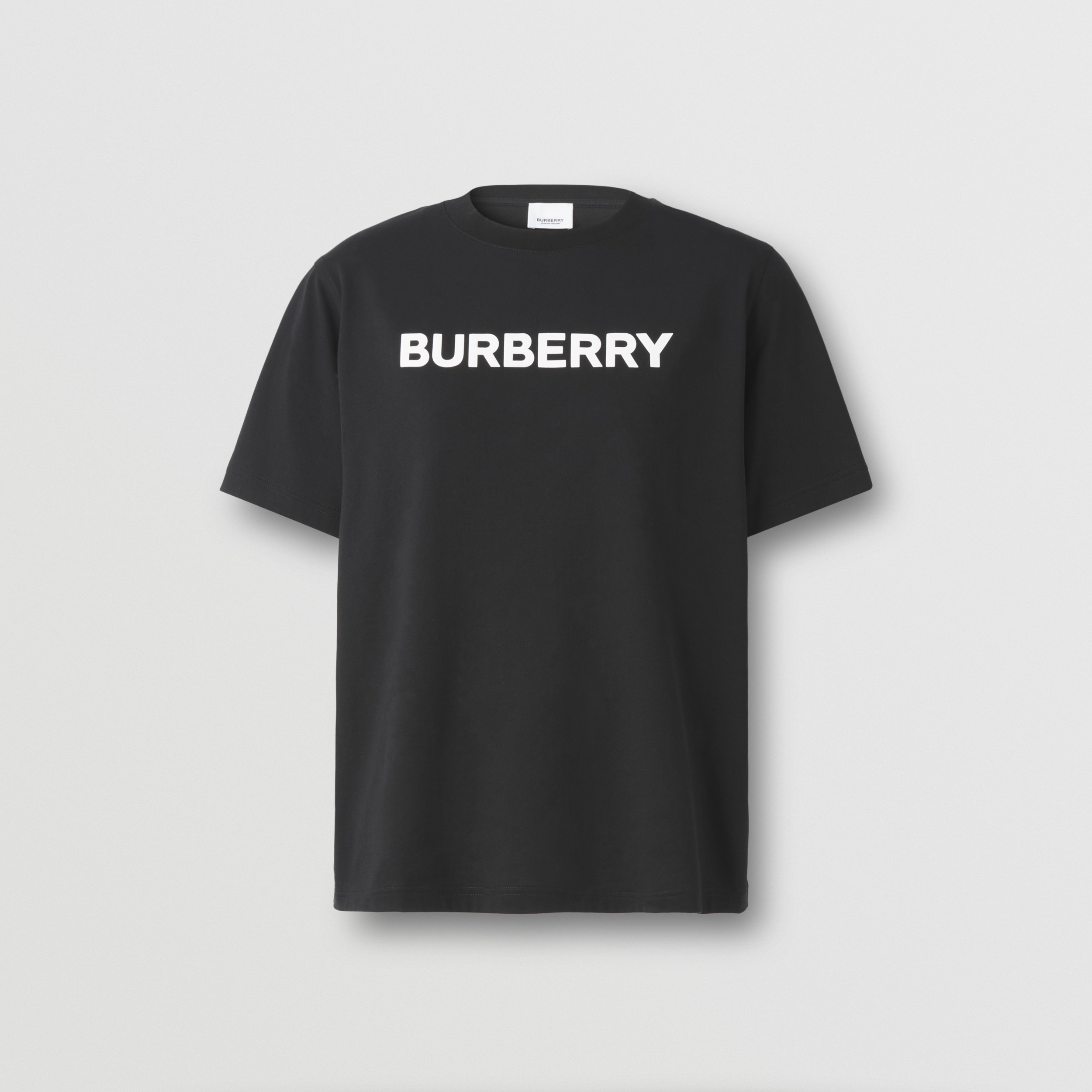 fórmula Pintura al exilio Camiseta en algodón con logotipo estampado (Negro) | Burberry® oficial