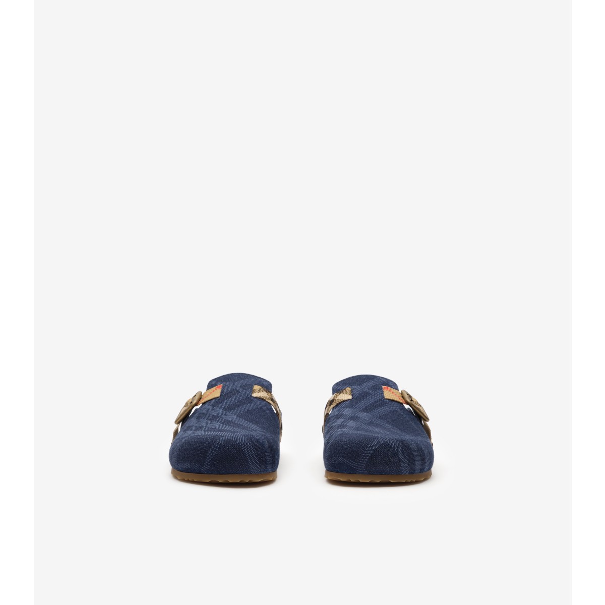  Check Denim Urchin Clogs