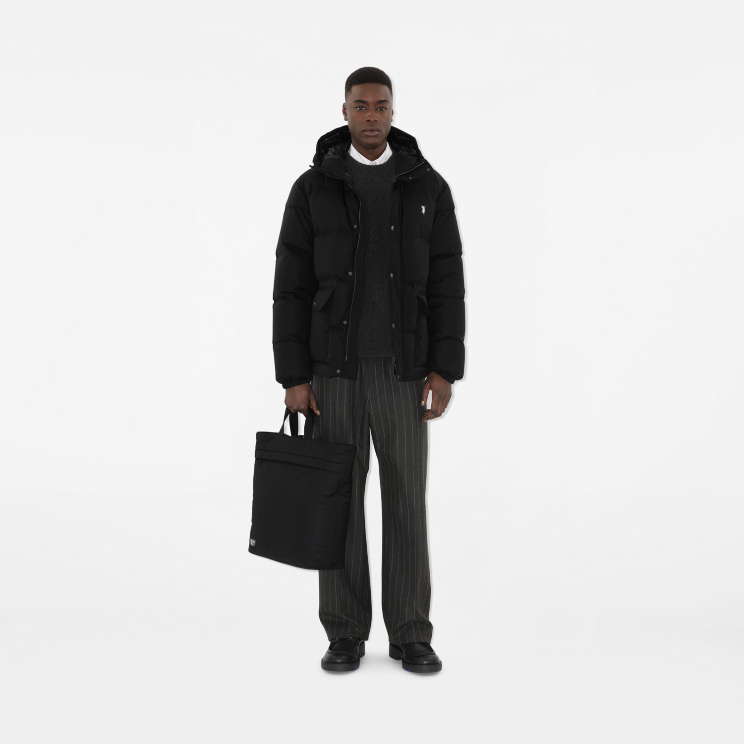 シールドトート (ブラック) - メンズ | Burberry®公式サイト シールドトート (ブラック) - メンズ | Burberry®公式サイト