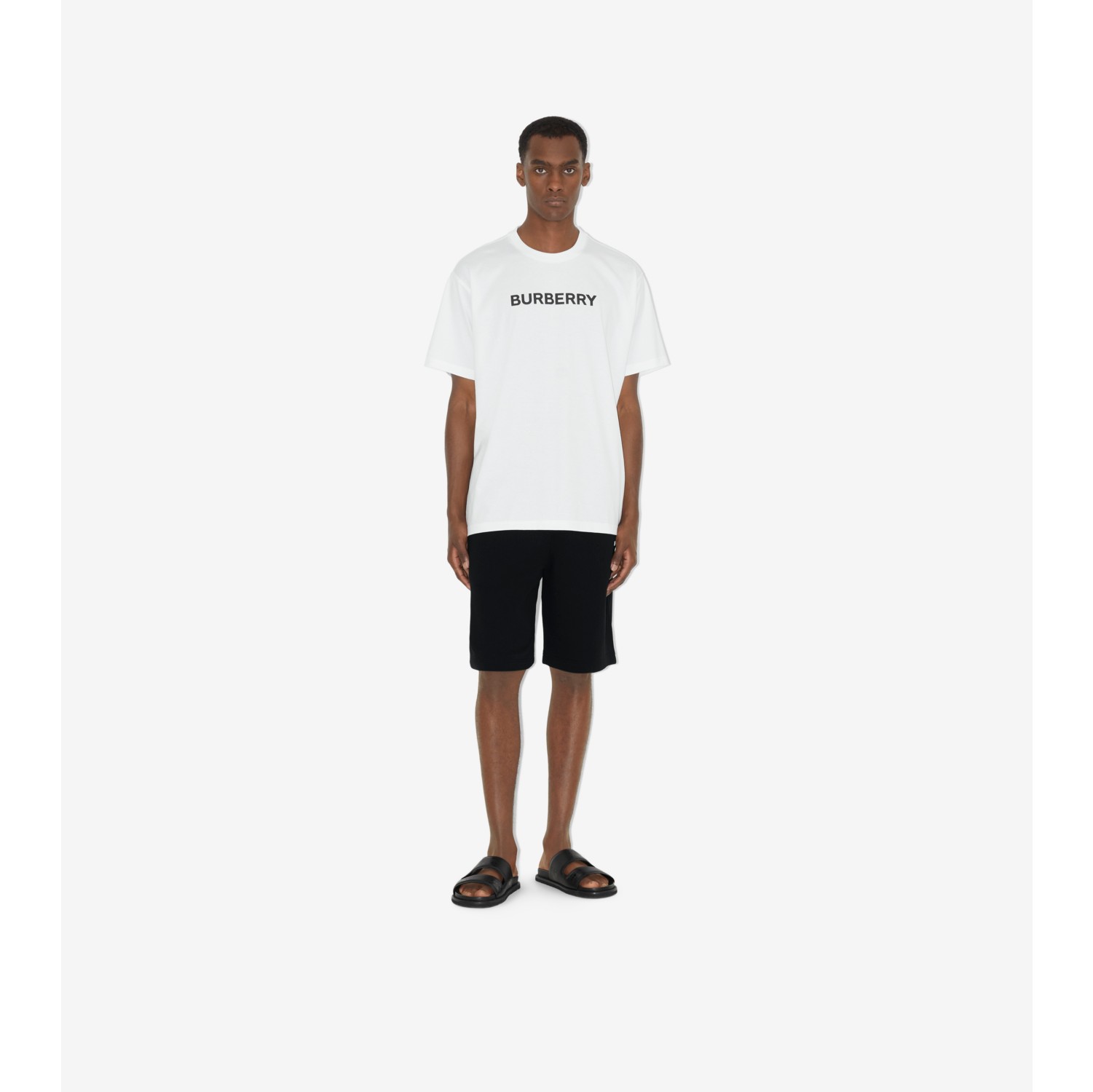 TRAIN ACTIVE LOGO SS MENS WHITE TEE