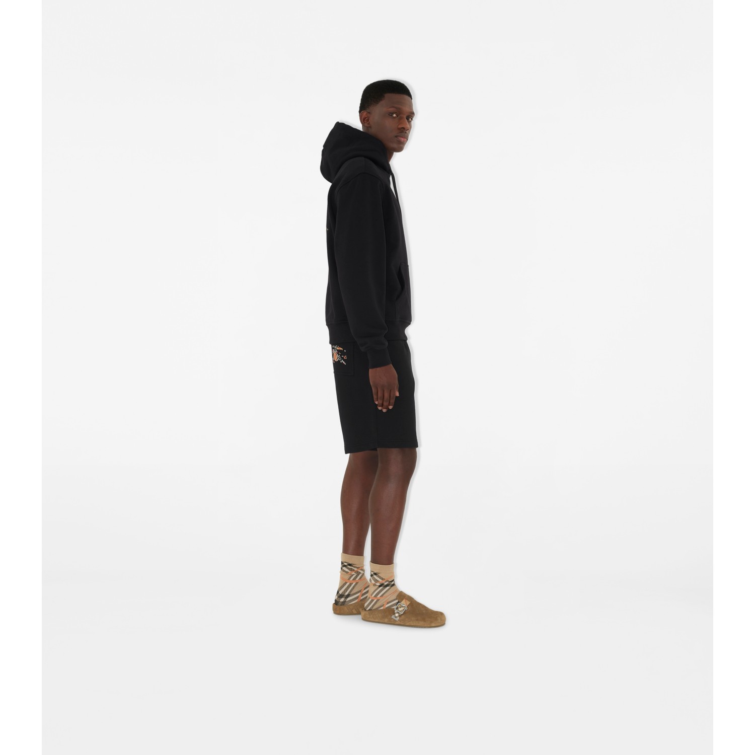 Cross Stitch Knight​ Cotton Hoodie - thumbnail 4