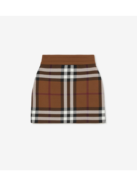 Burberry print outlet skirt