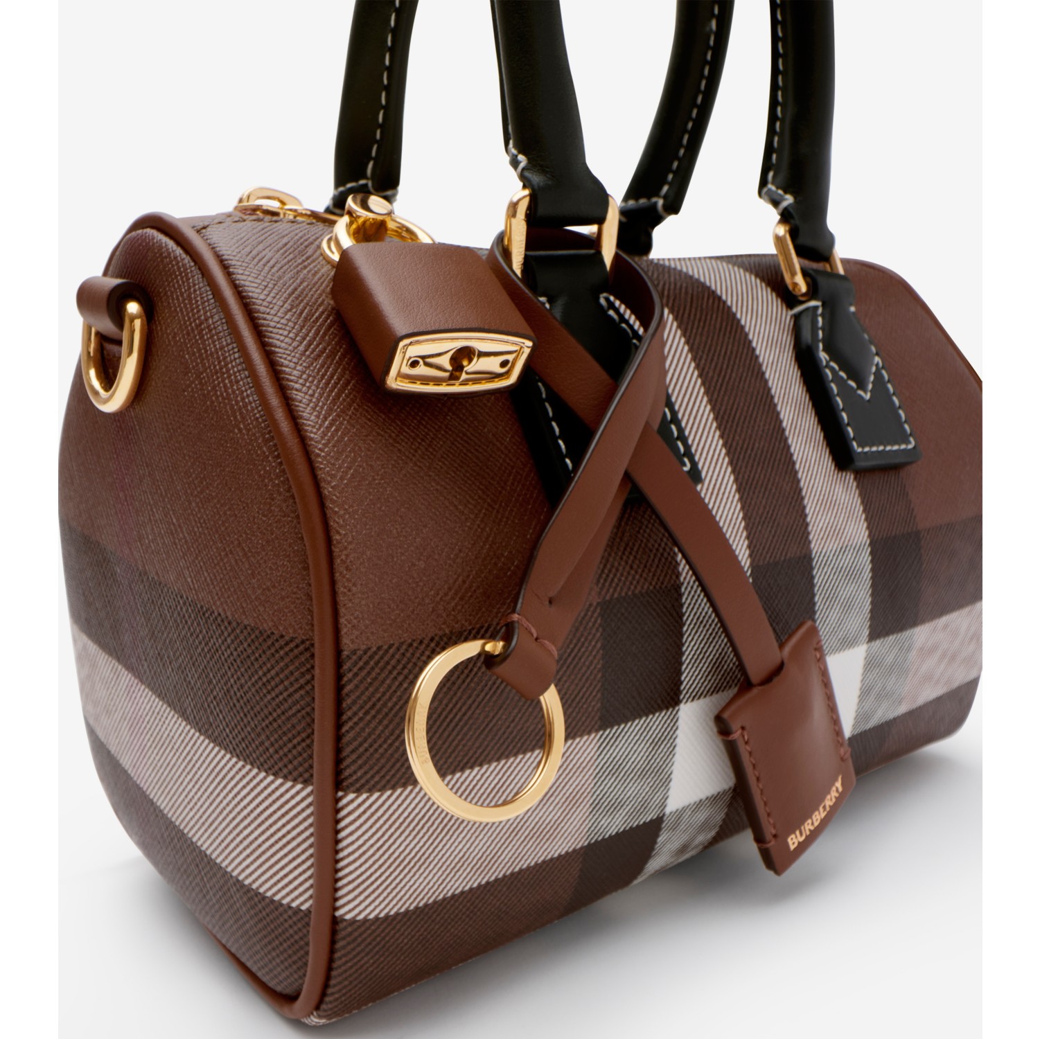 Mini Check Bowling Bag