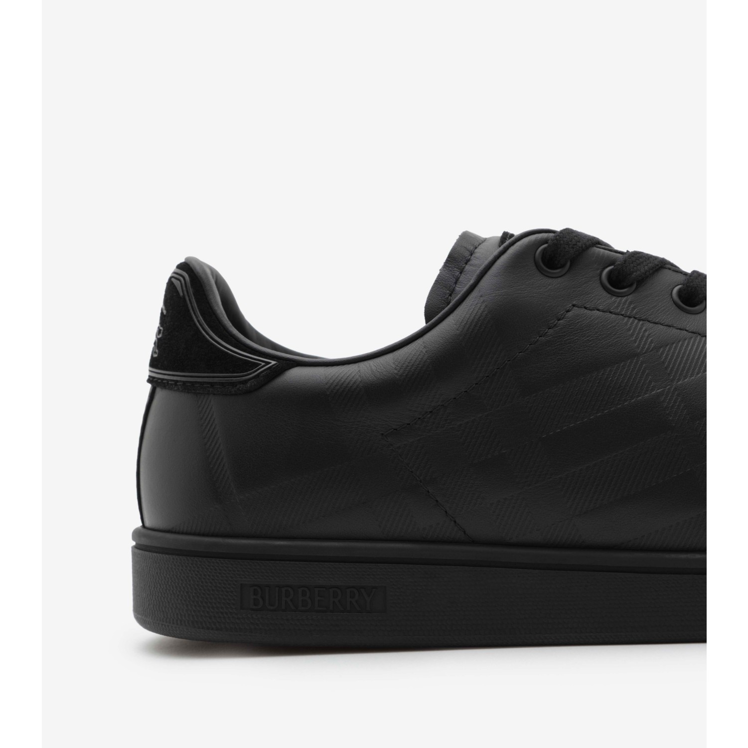 Embossed Check Leather Set Sneakers​