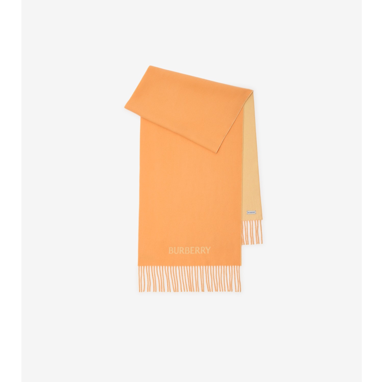 Burberry orange scarf online