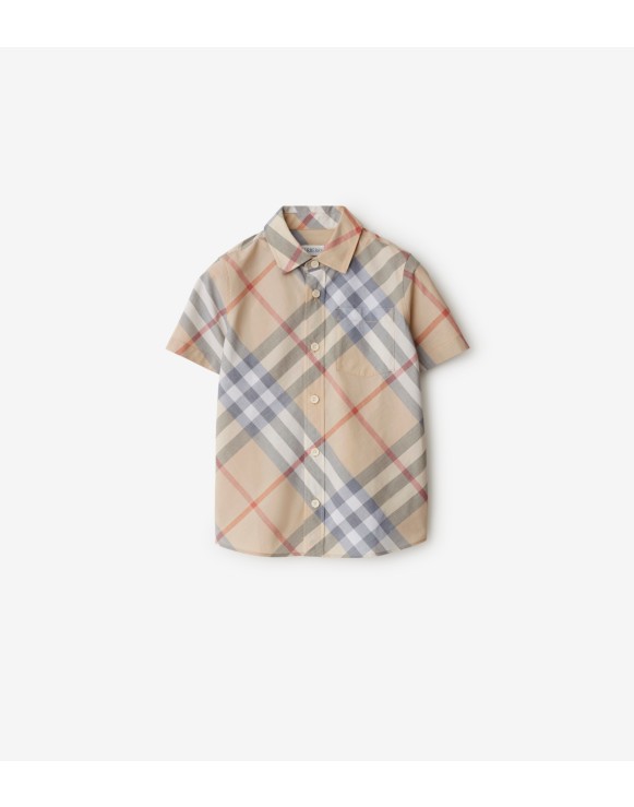 Camisas de marca para meninos Burberry oficial