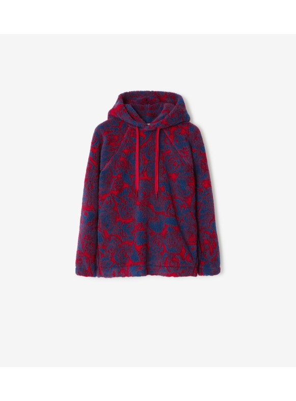 Burberry Floral print hoodie, Men's Clothing