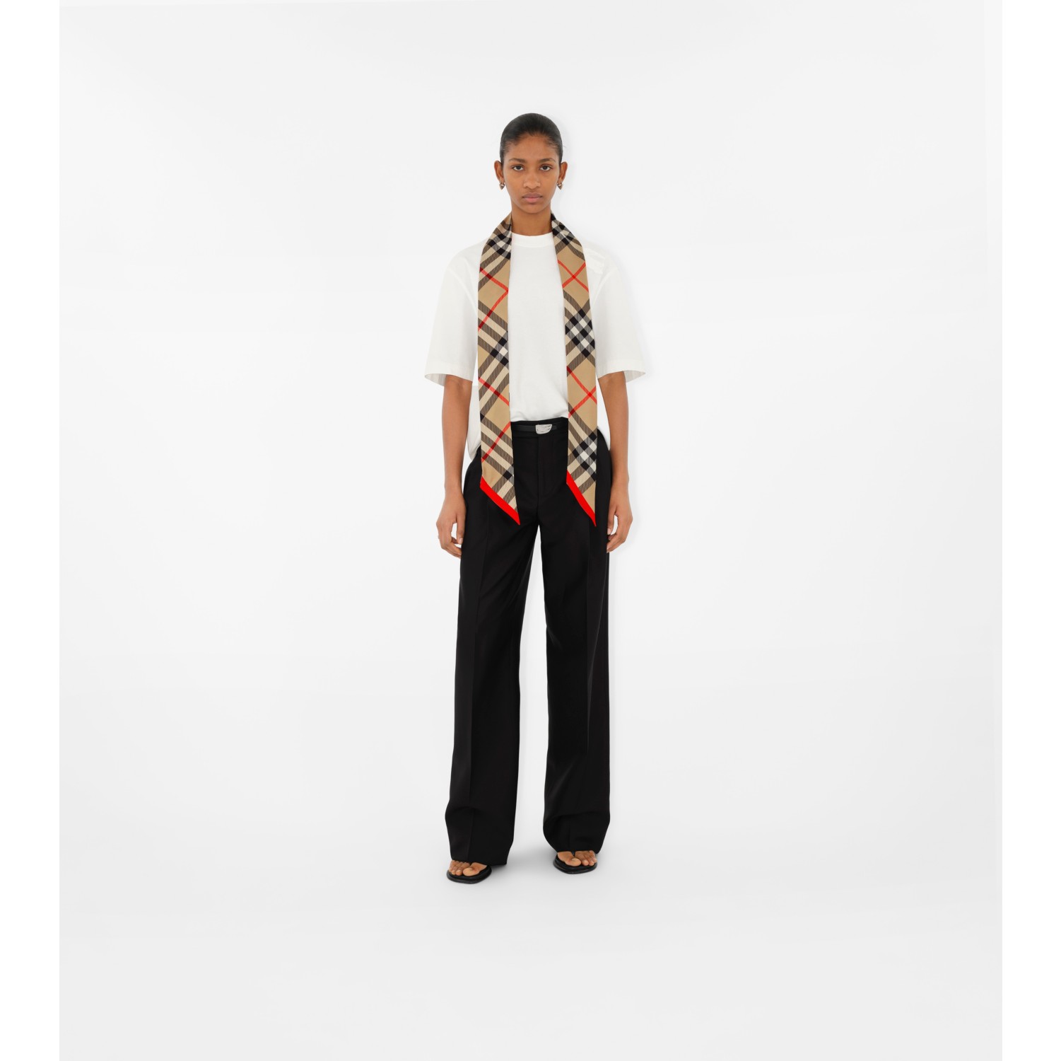 Burberry skinny scarf online