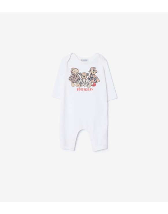 Thomas Bear and Friends Stretch Cotton Jumpsuit