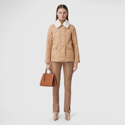 burberry light quilted jacket