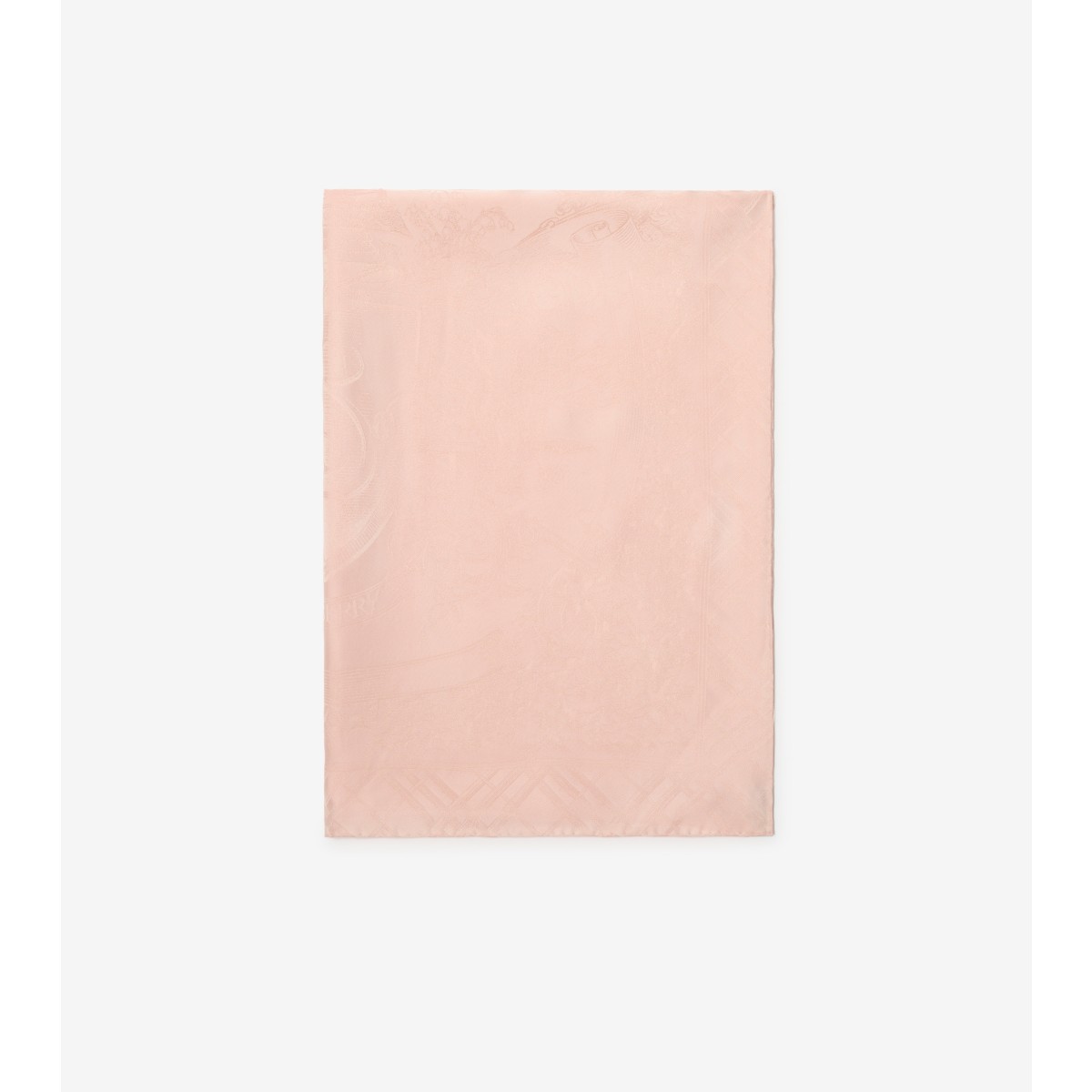  Check Floral Crest Scarf