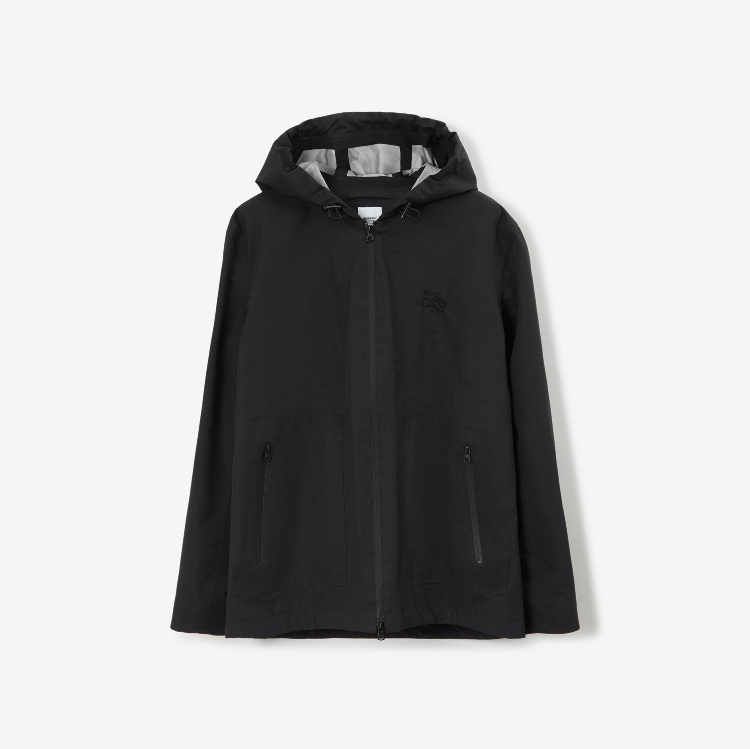 EKD Appliqué Technical Cotton Jacket in Black - Men | Burberry® Official