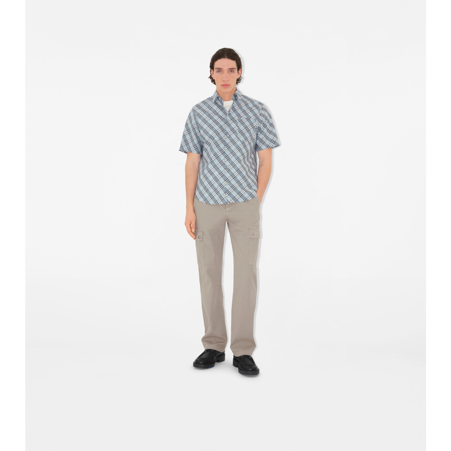 Check Cotton Shirt