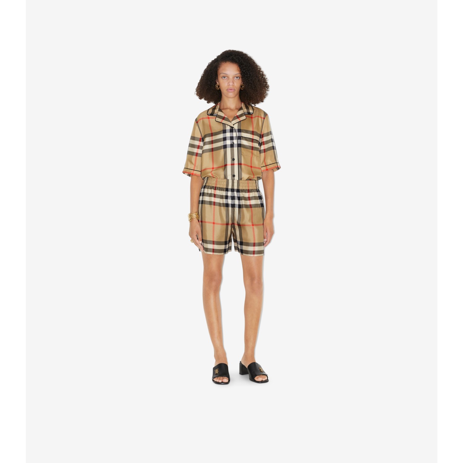 Burberry shorts hot sale womens uk