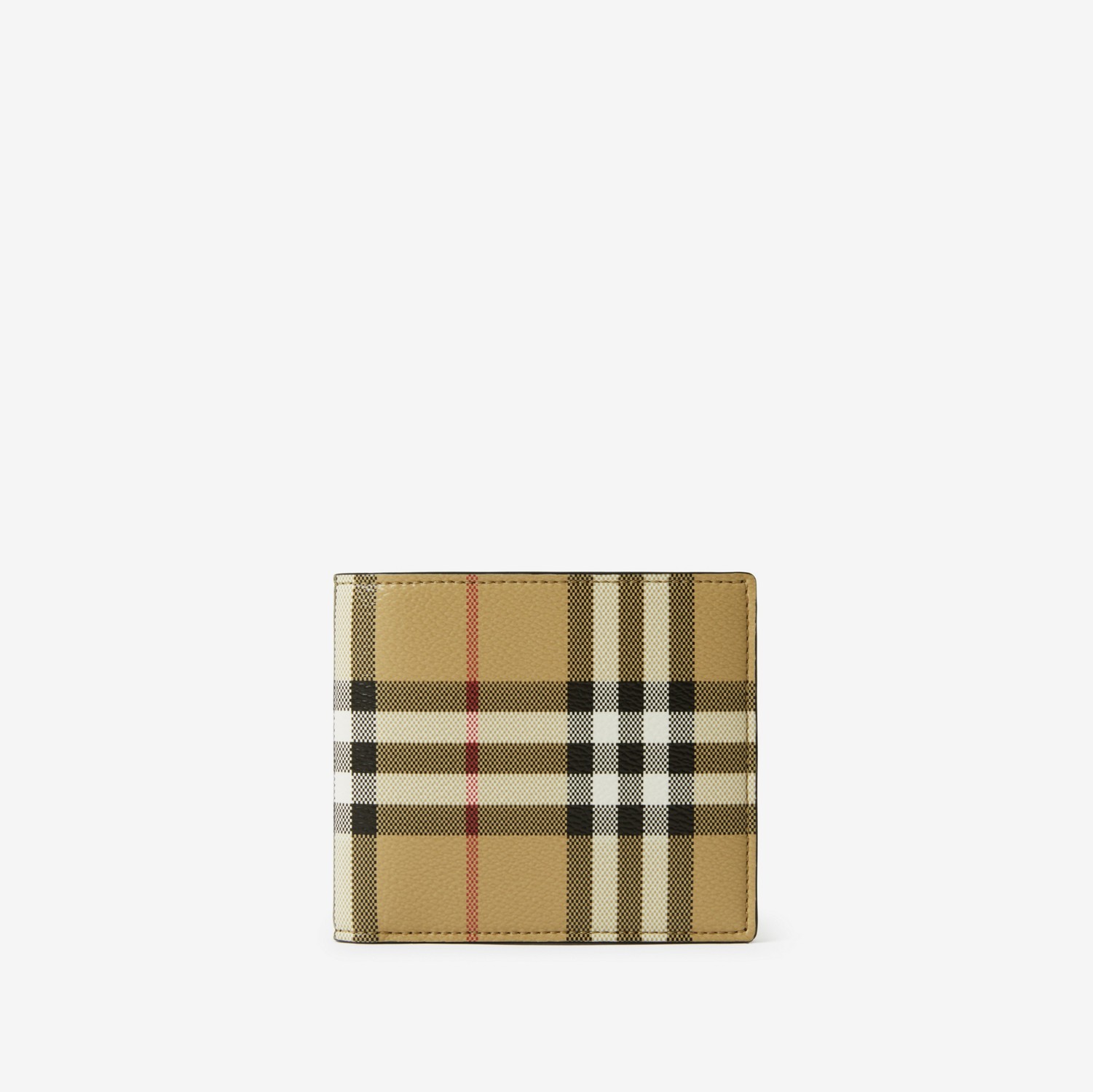 Check Bifold Wallet in Archive Beige - Men | Burberry® Official