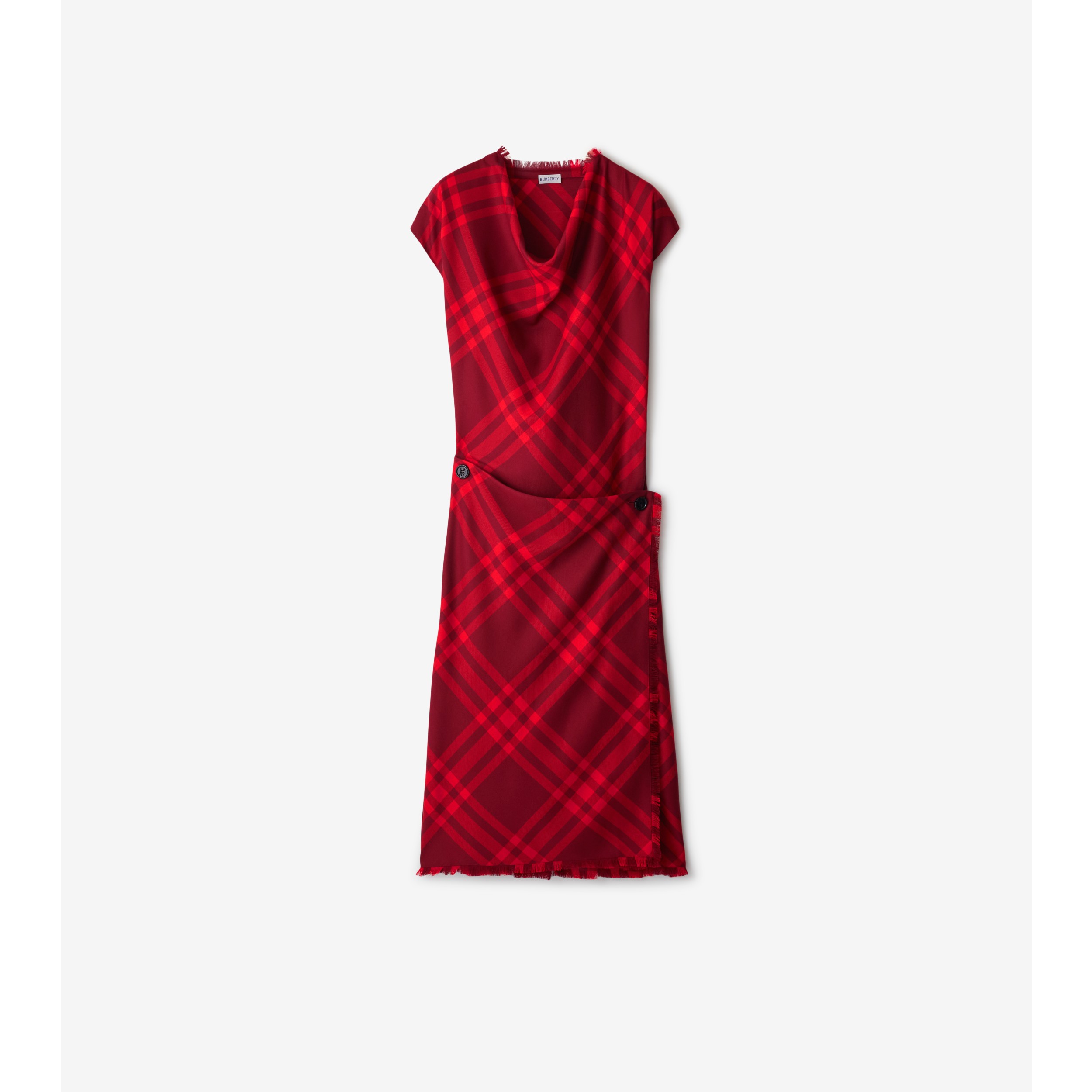 Burberry best sale red dress