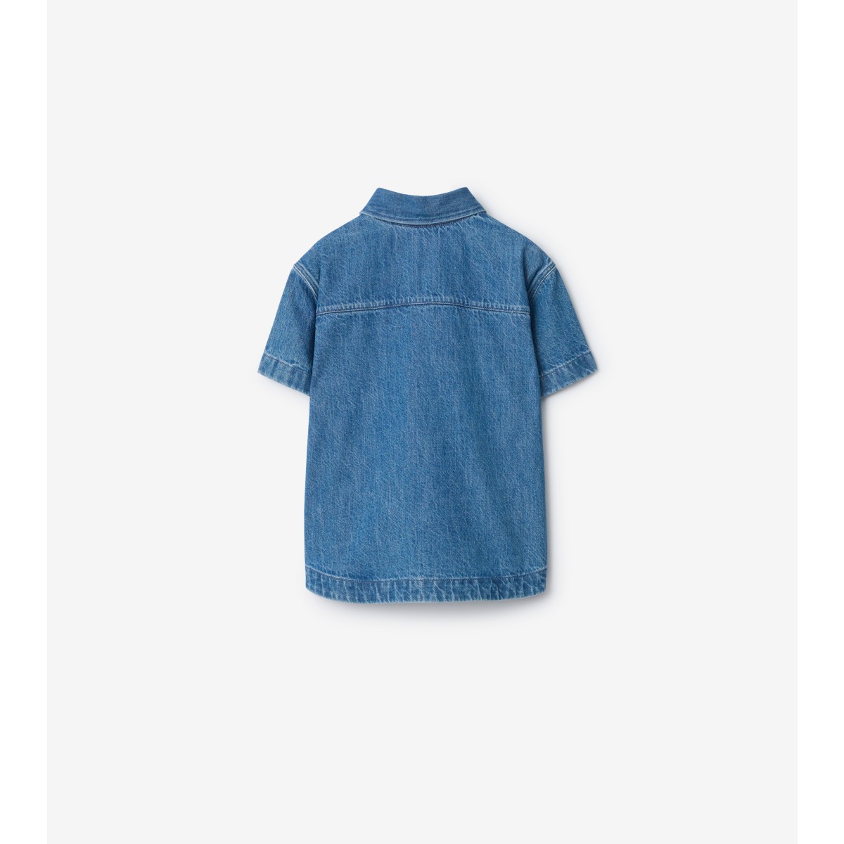  Embroidered Denim Shirt