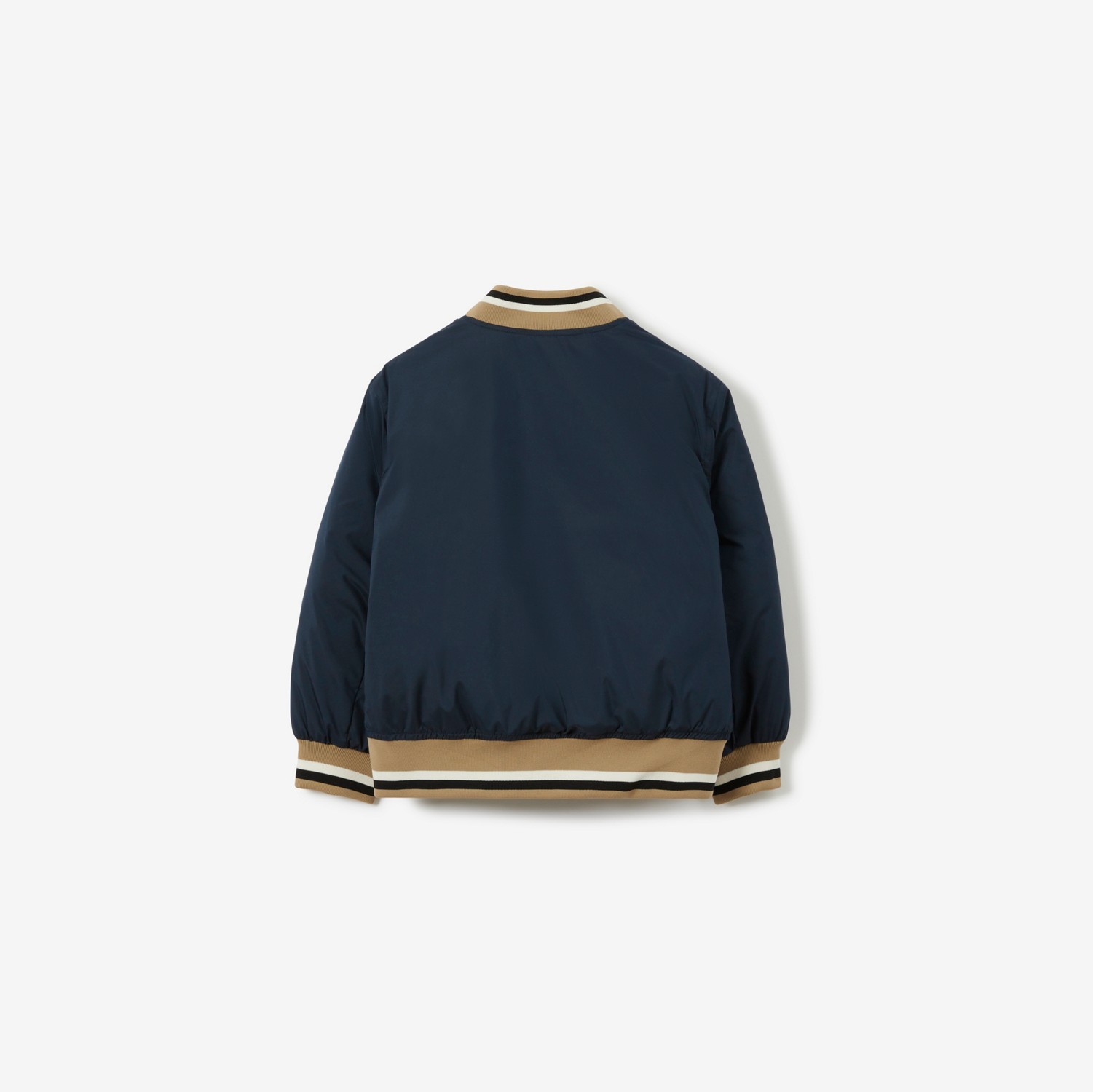 오크 리프 크레스트 보머 재킷 (네이비 블랙) | Burberry®
