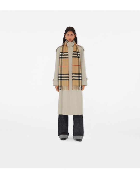 Burberry womens cashmere scarf deals